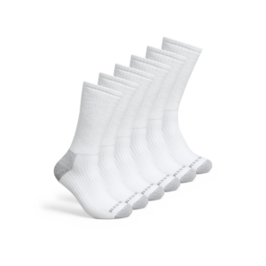 Everyday Work Medium Weight Crew Sock – 6 Pack