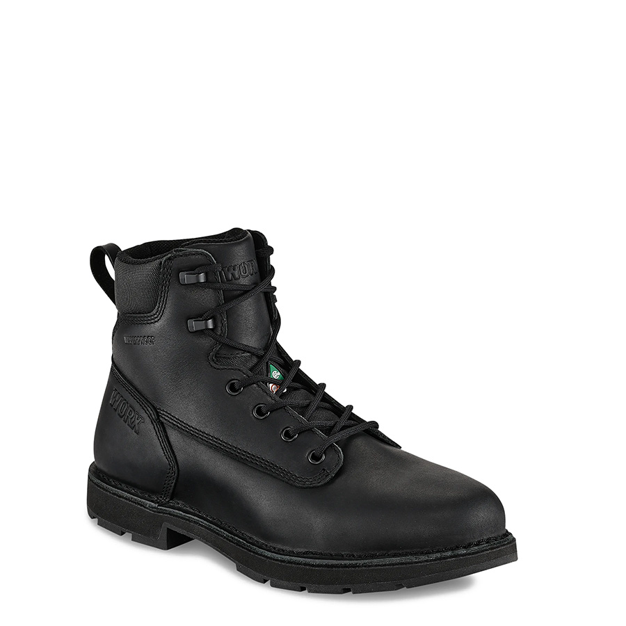 Cinder Men's 6-inch Waterproof CSA Safety Toe Boot